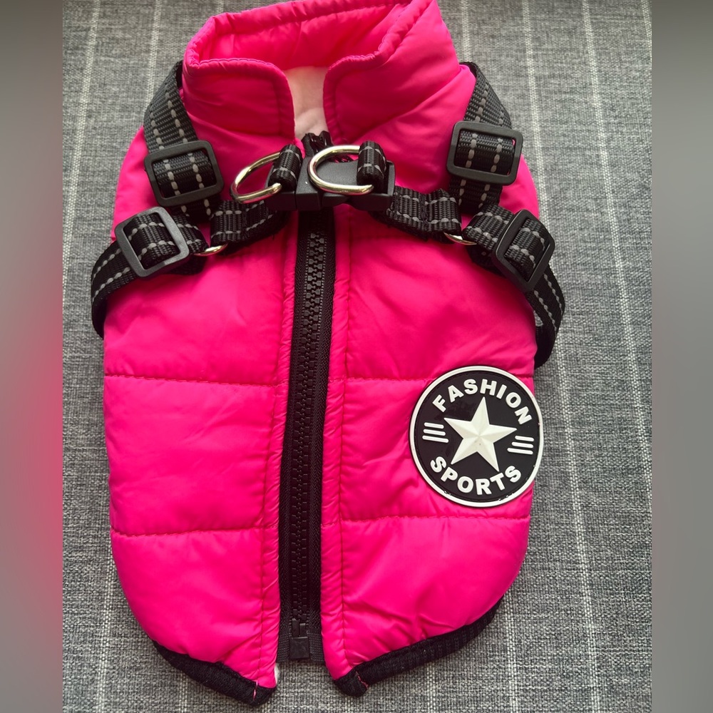 Hot Pink Dog Coat